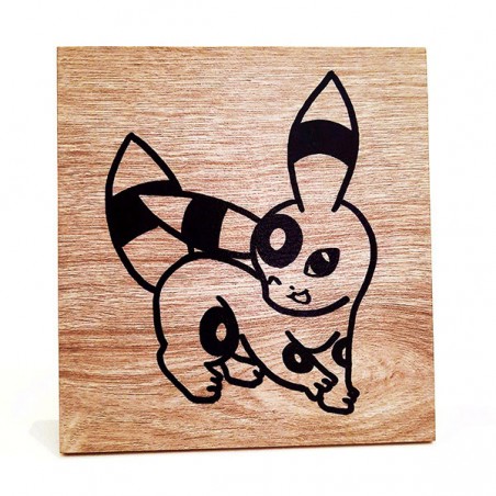 Wood painting – Pokémon / Umbreon
