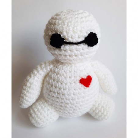 Boneco de lã – Big Hero 6 / Baymax