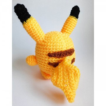 Foto traseira do Pikachu Chibi