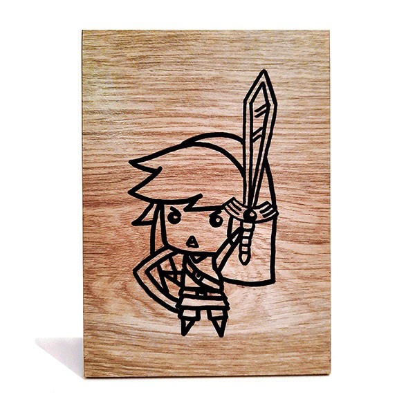 Wood Painting – The Legend of Zelda / Link